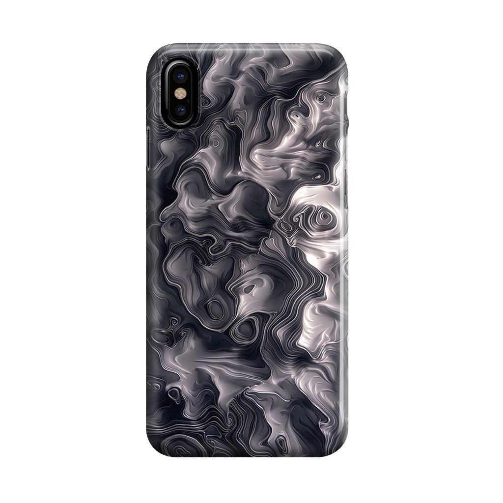 Quicksilver Abstract Art iPhone X / XS / XS Max Case