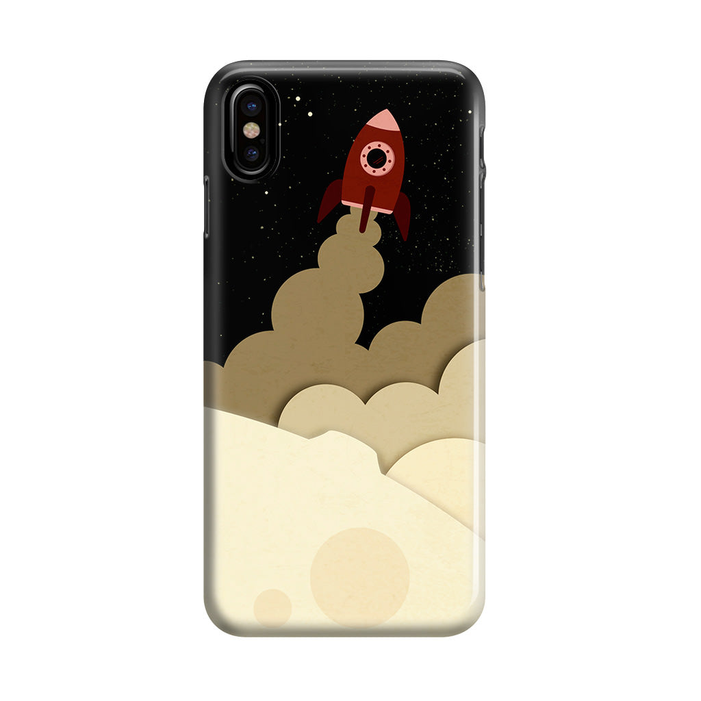 Rocket Ship iPhone X / XS / XS Max Case