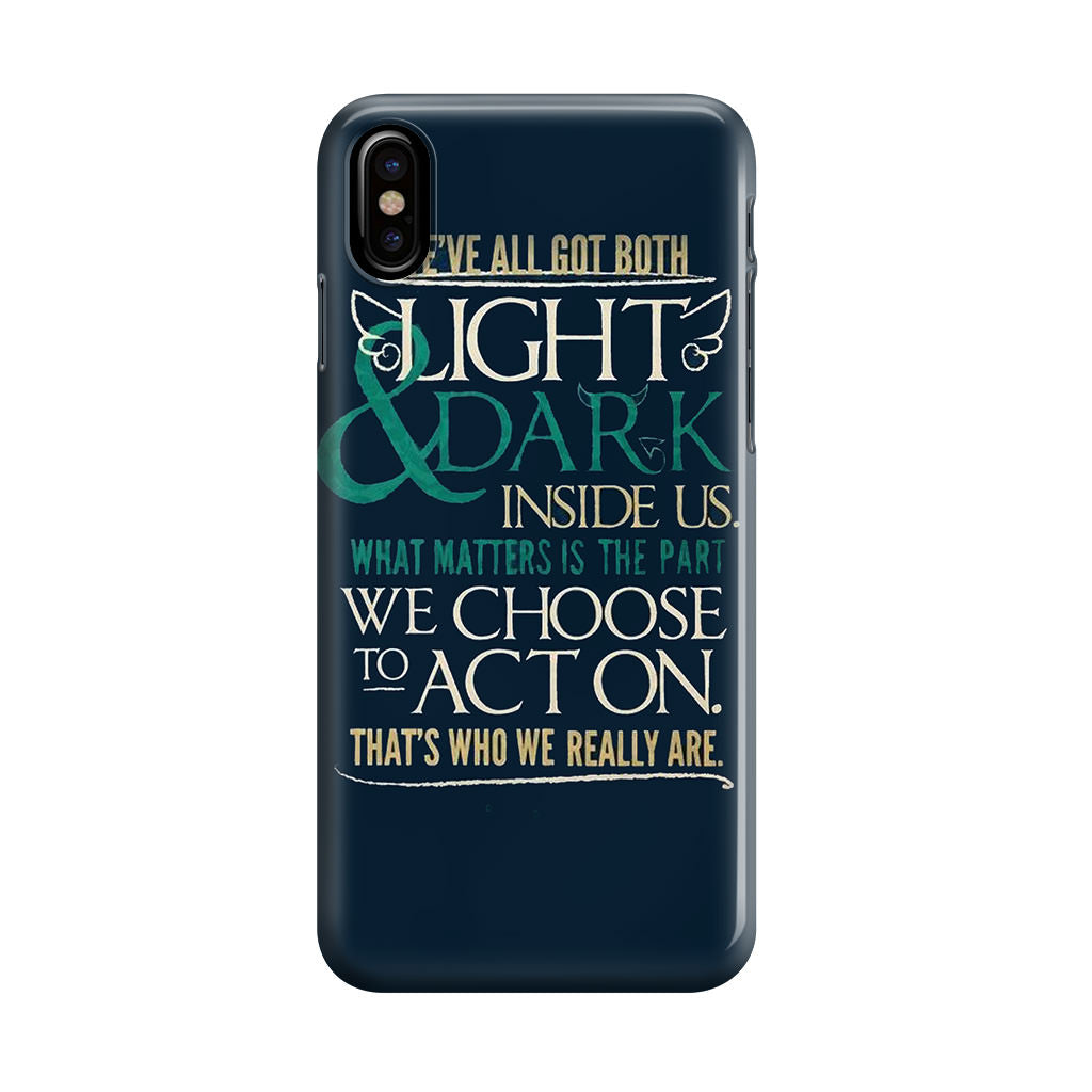 Sirius Black Quotes iPhone X / XS / XS Max Case