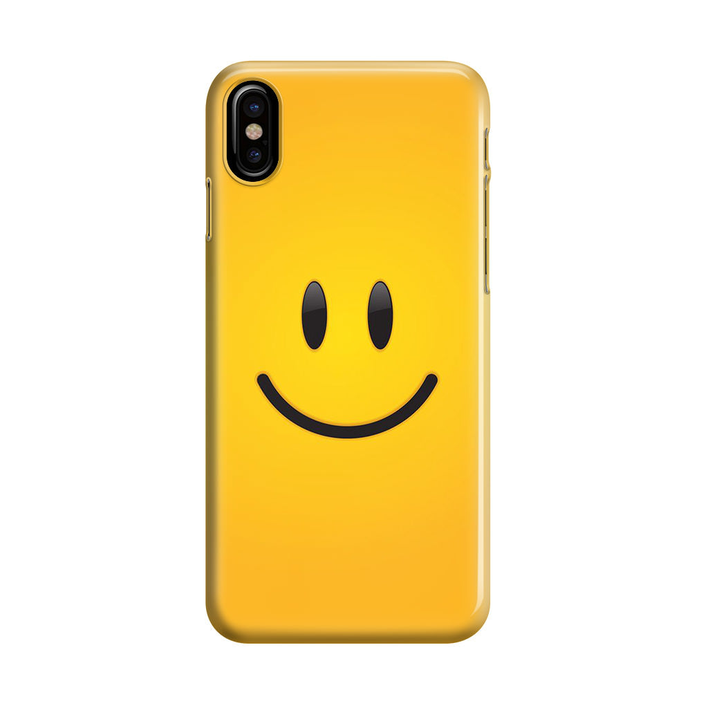 Smile Emoticon iPhone X / XS / XS Max Case