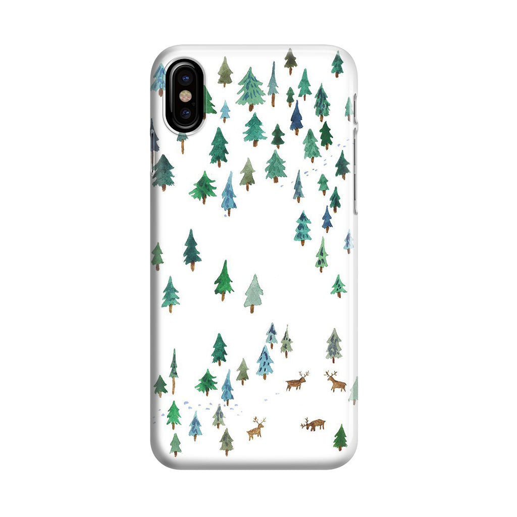 Snow Everywhere iPhone X / XS / XS Max Case