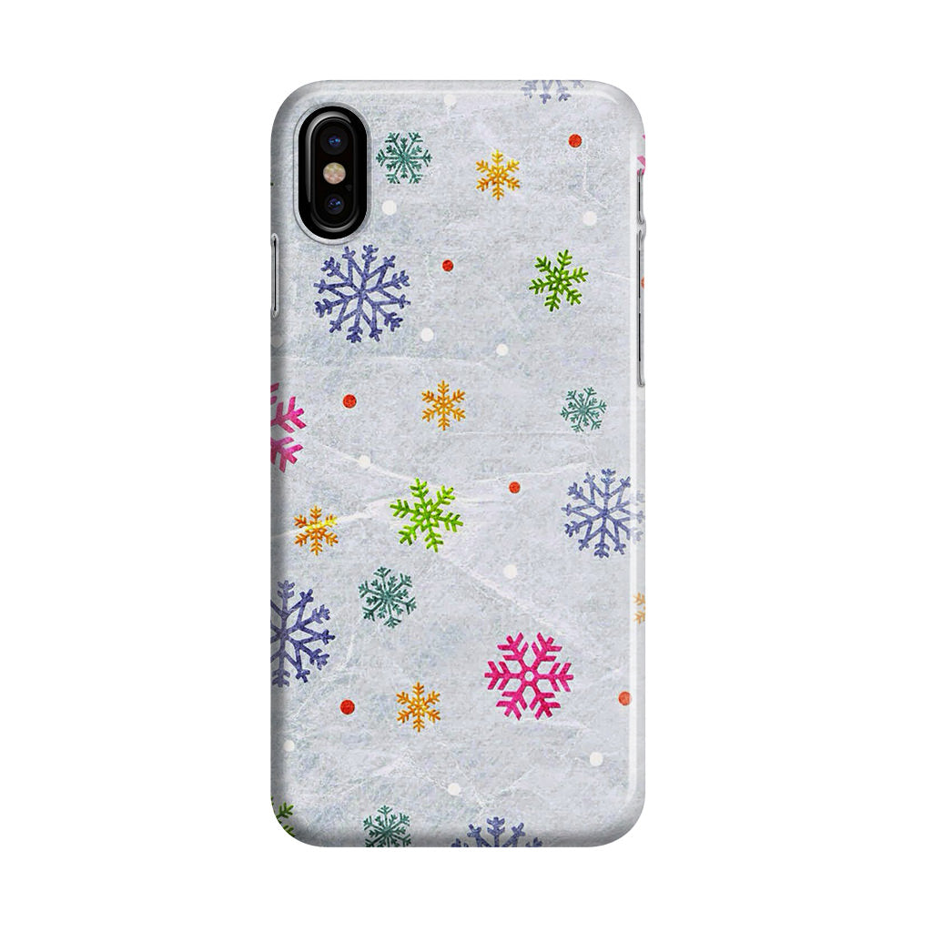 Snowflake iPhone X / XS / XS Max Case