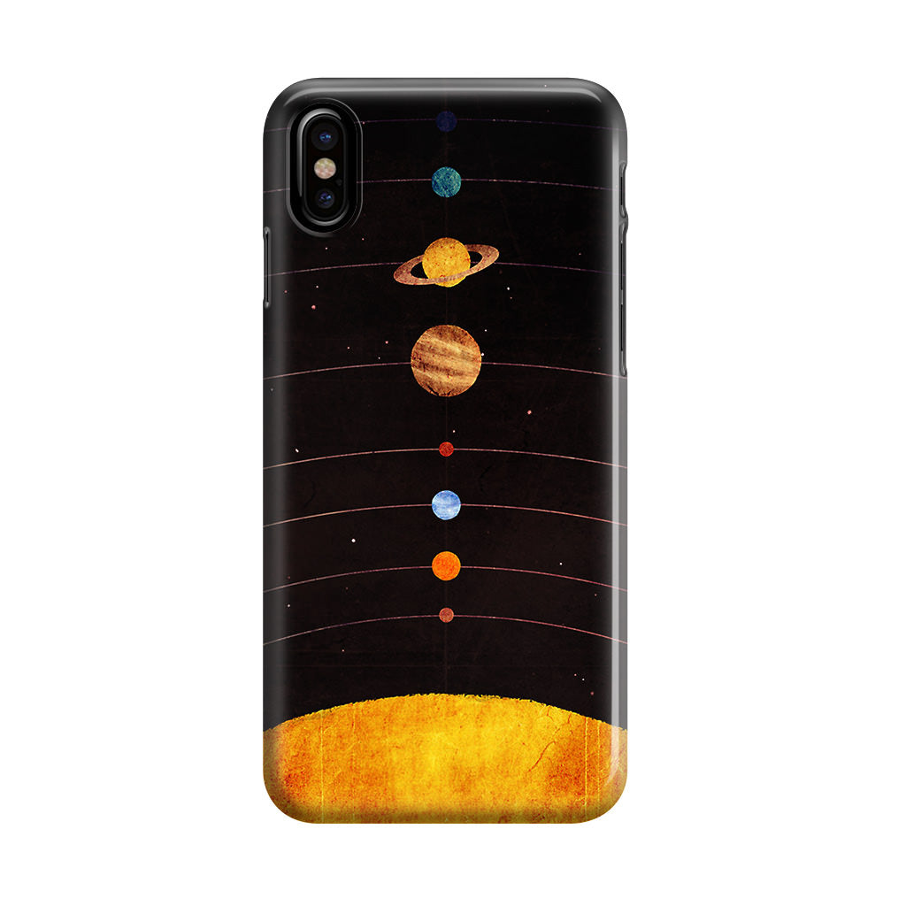 Solar System iPhone X / XS / XS Max Case