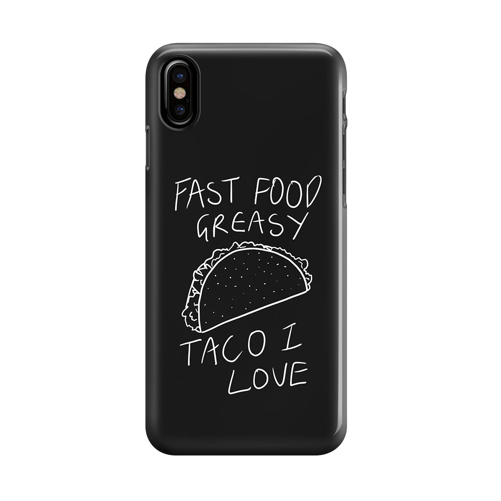 Taco Lover iPhone X / XS / XS Max Case