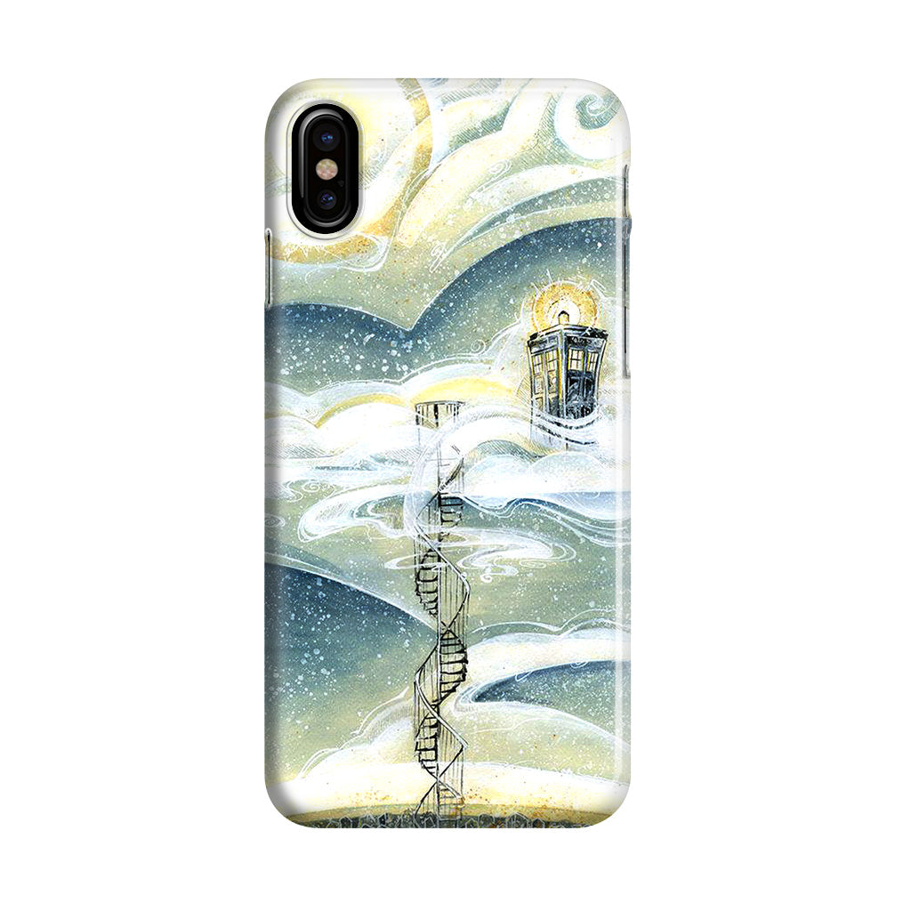 Tardis Cloud iPhone X / XS / XS Max Case