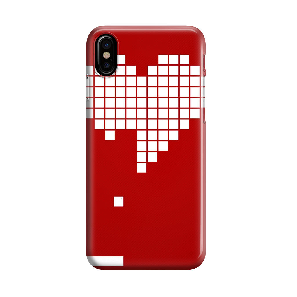 Tetris Heart iPhone X / XS / XS Max Case