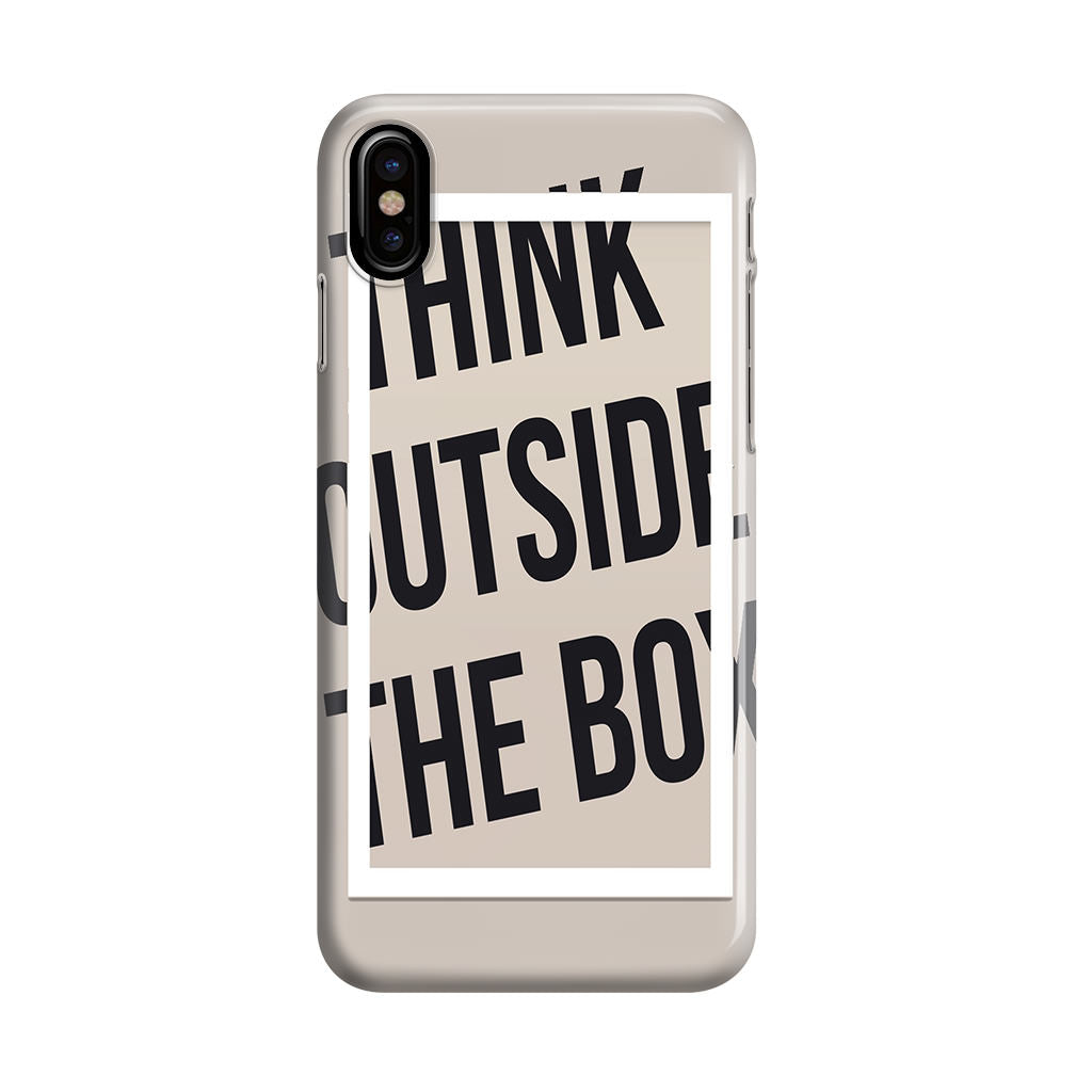 Think Outside The Box iPhone X / XS / XS Max Case