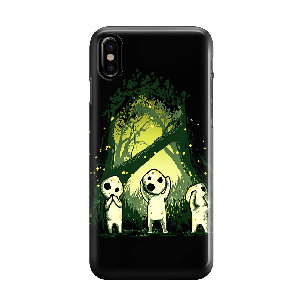 Three Wise Of Kodama iPhone X / XS / XS Max Case