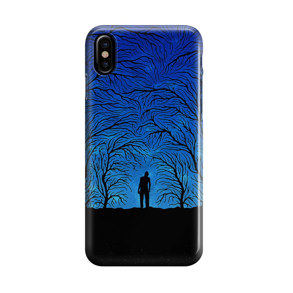 Trees People Shadow iPhone X / XS / XS Max Case