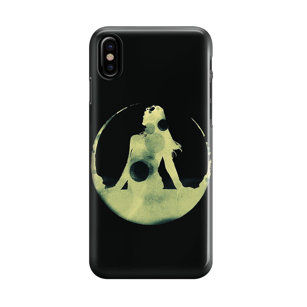 Tycho Costalbrake Dark Green Girl iPhone X / XS / XS Max Case