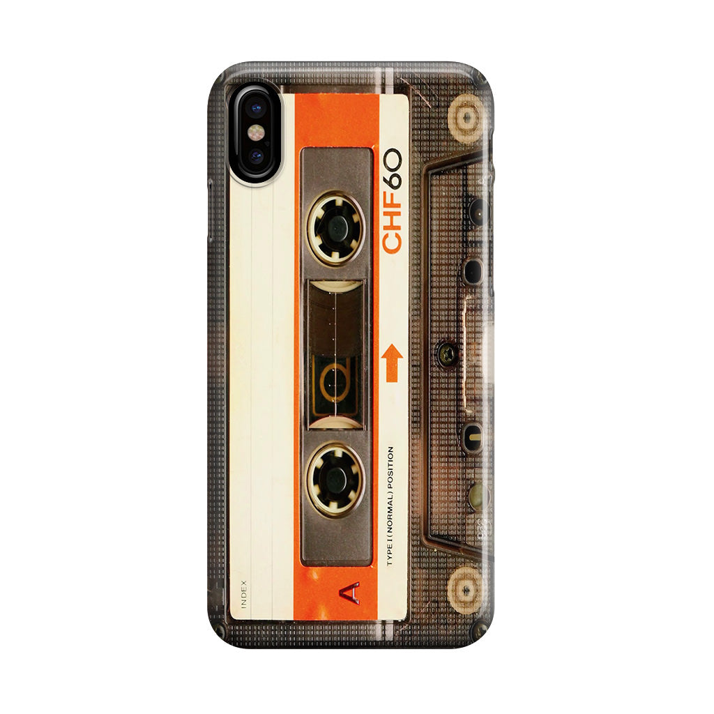 Vintage Audio Cassette iPhone X / XS / XS Max Case