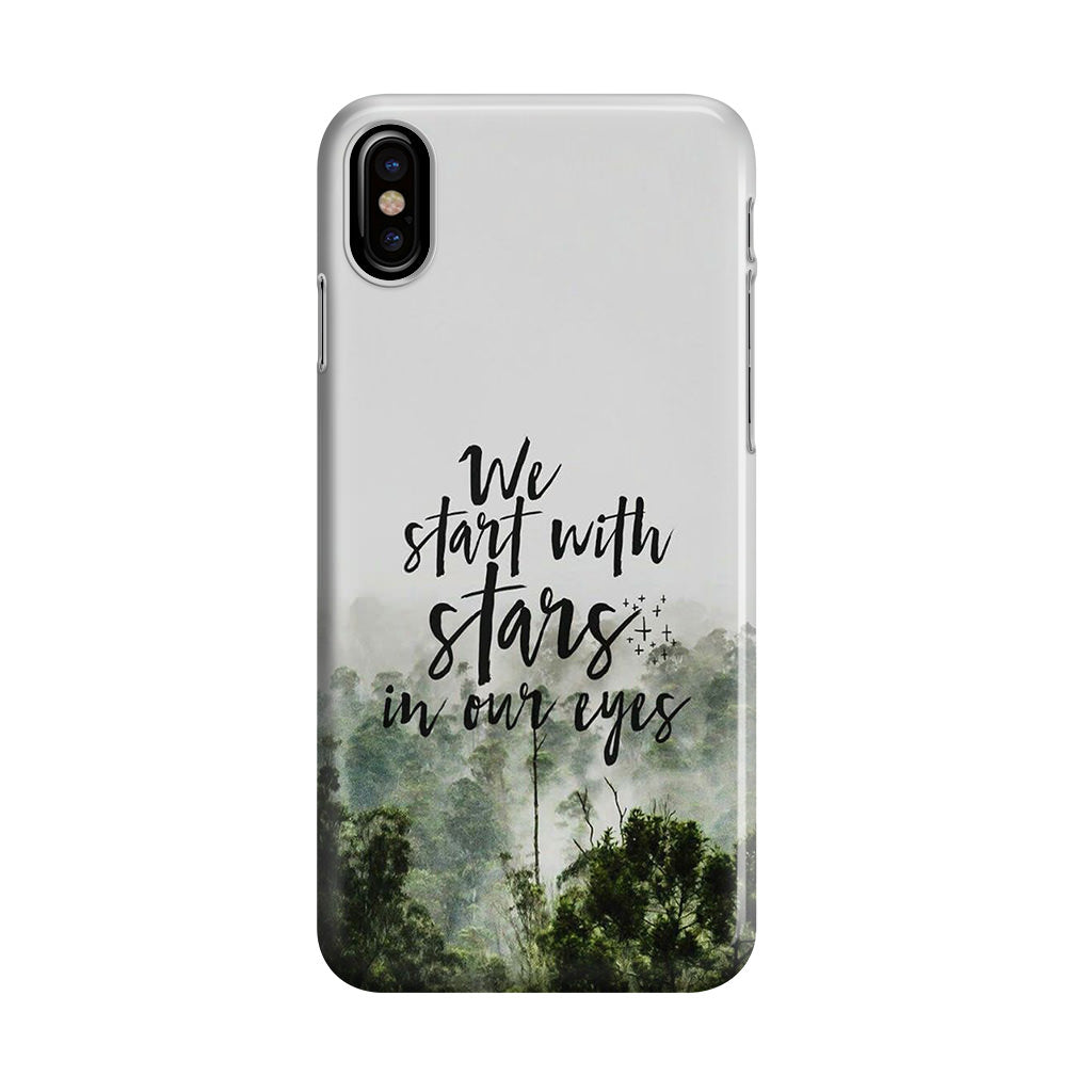 We Start with Stars iPhone X / XS / XS Max Case