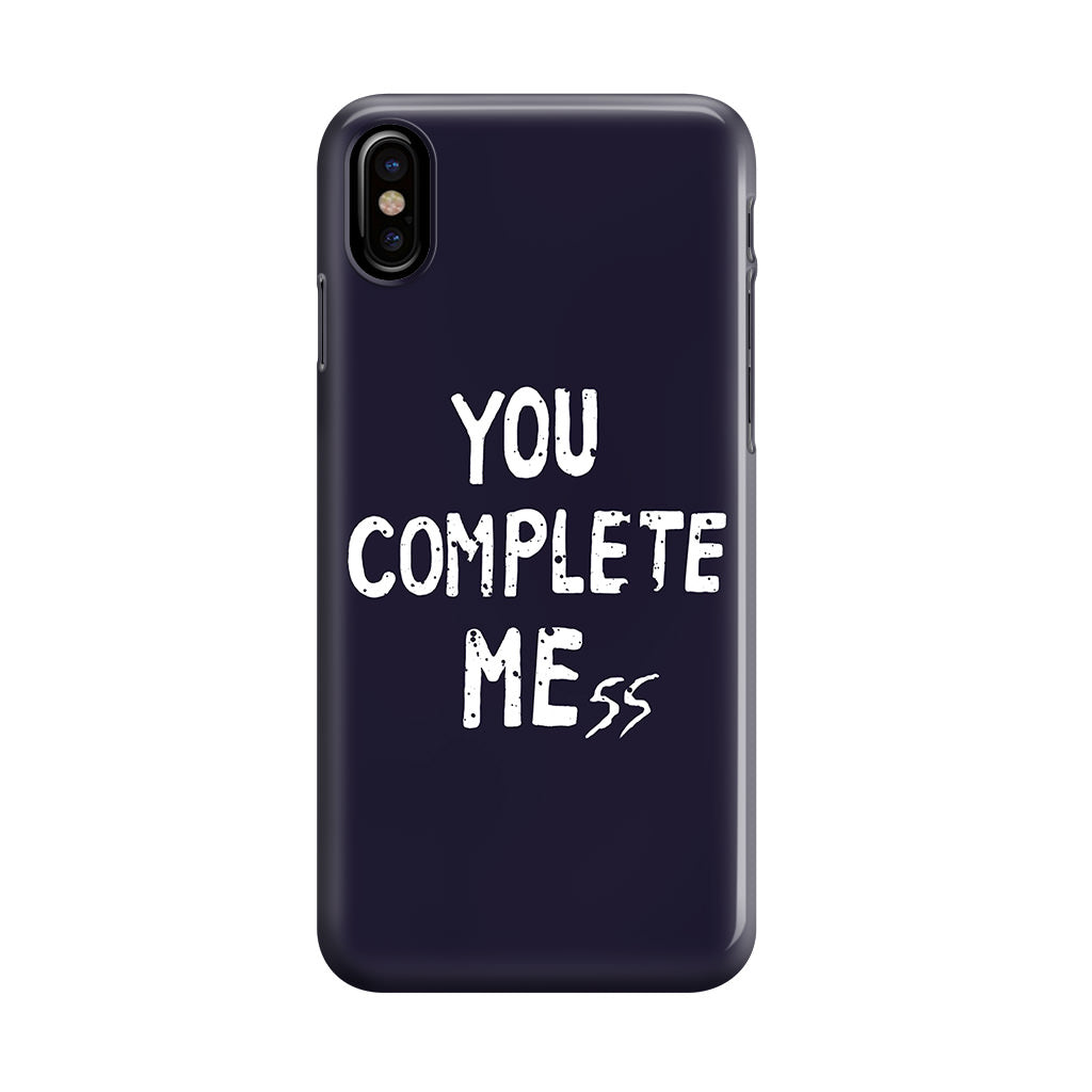 You Complete Me iPhone X / XS / XS Max Case