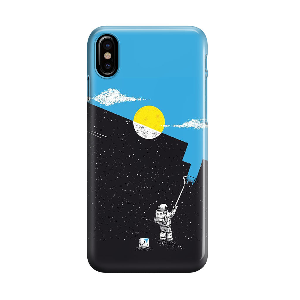 Space Paiting Day iPhone X / XS / XS Max Case
