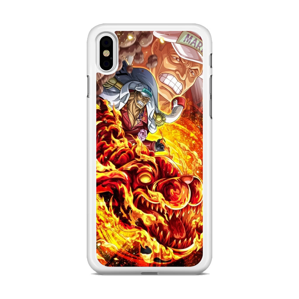 Admiral Akainu iPhone X / XS / XS Max Case