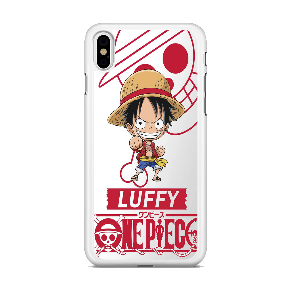 Chibi Luffy iPhone X / XS / XS Max Case