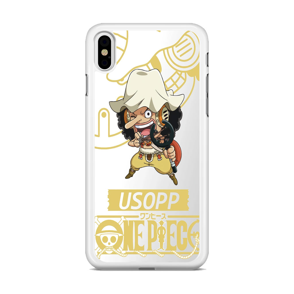 Chibi Usopp iPhone X / XS / XS Max Case