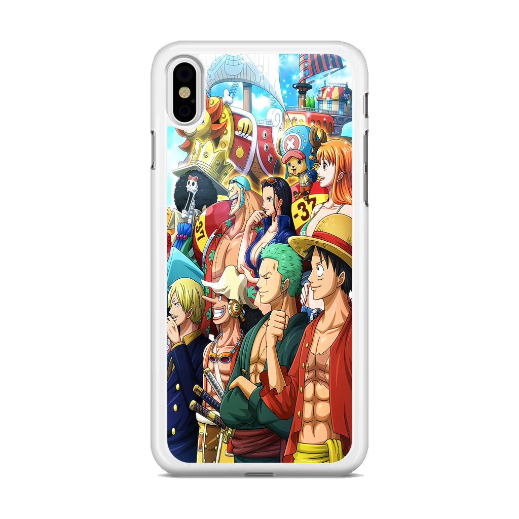 Crew of Mugiwara Pirate iPhone X / XS / XS Max Case