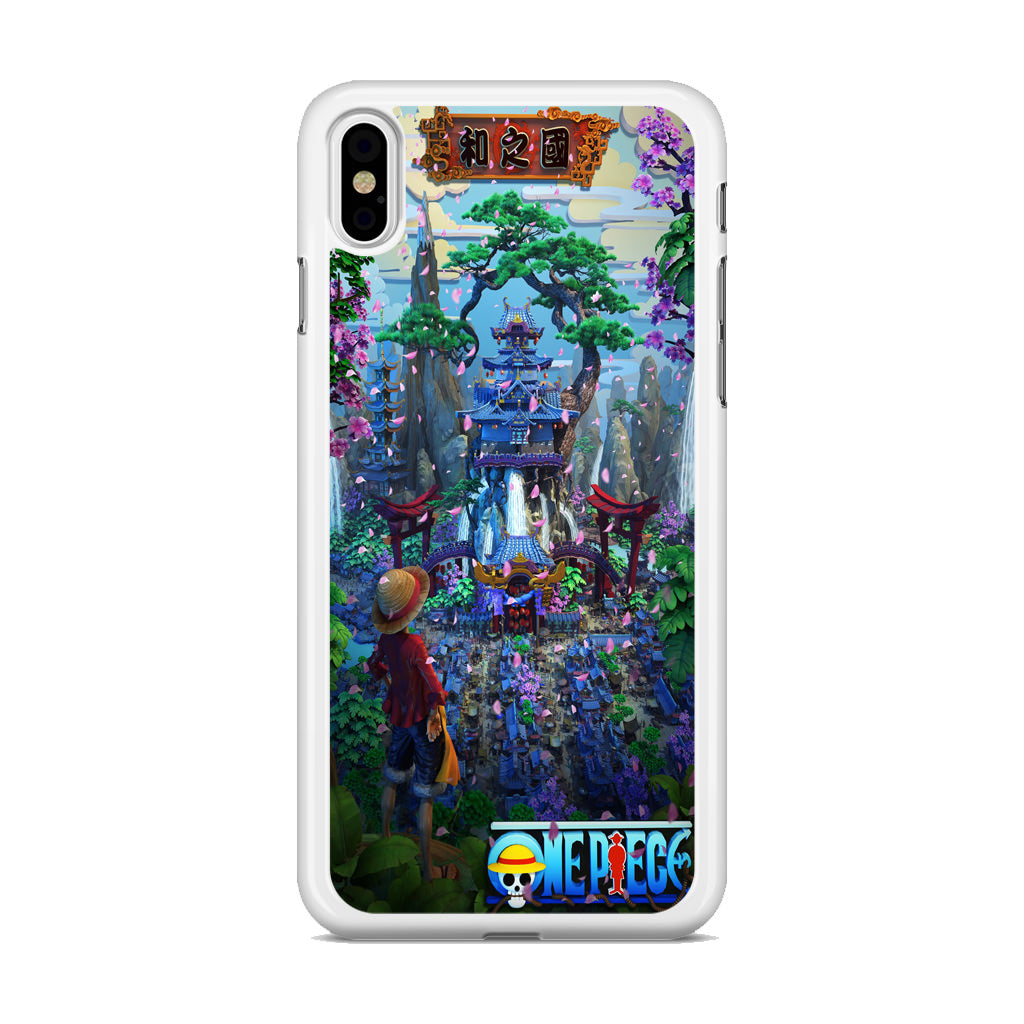 Flower Capital of Wano One Piece iPhone X / XS / XS Max Case