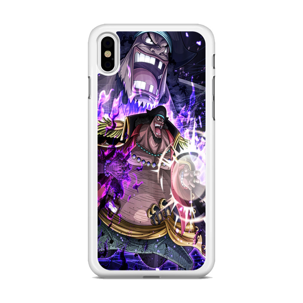 Kurohige With Two Devil Fruits Power iPhone X / XS / XS Max Case