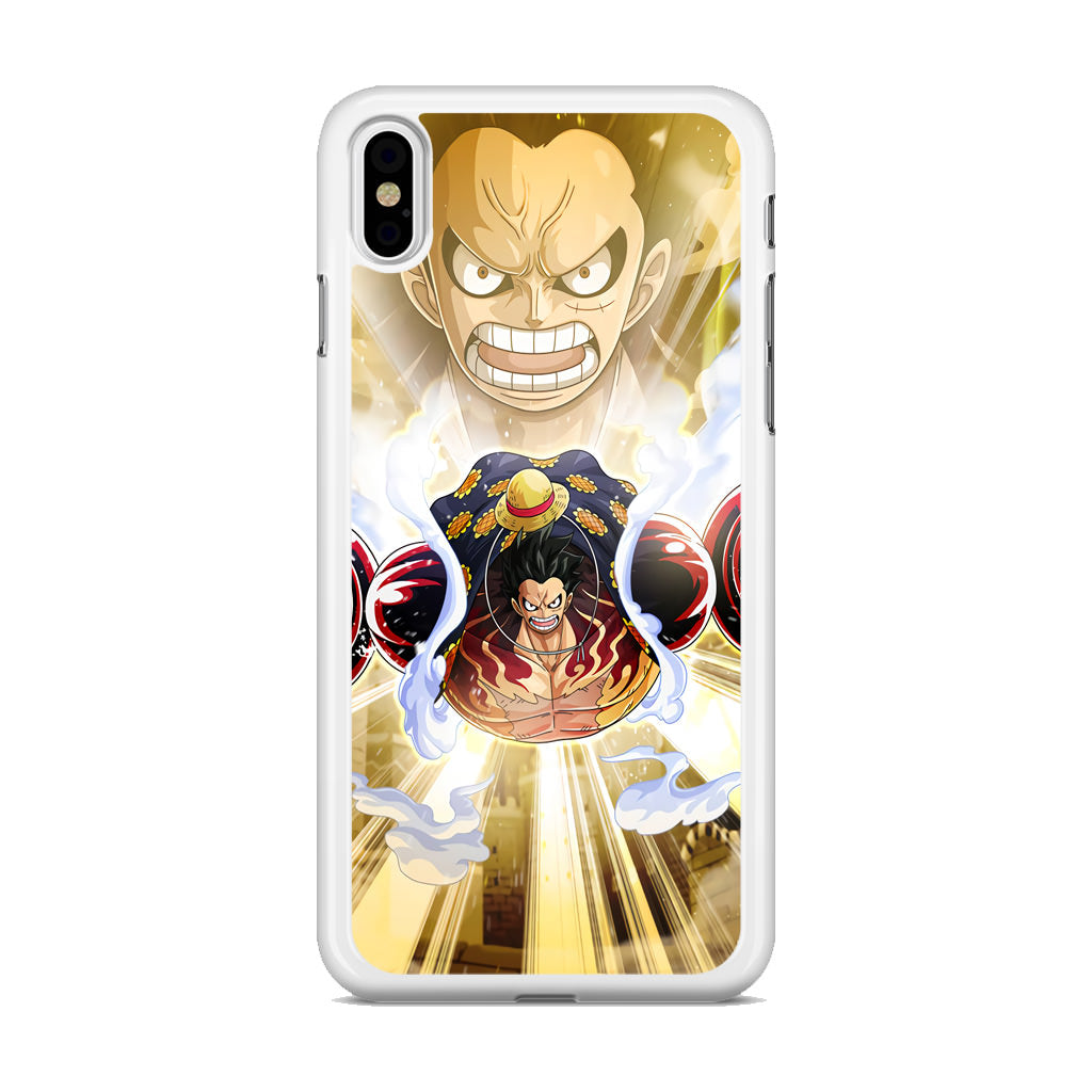 Luffy Flying Bounce Man iPhone X / XS / XS Max Case