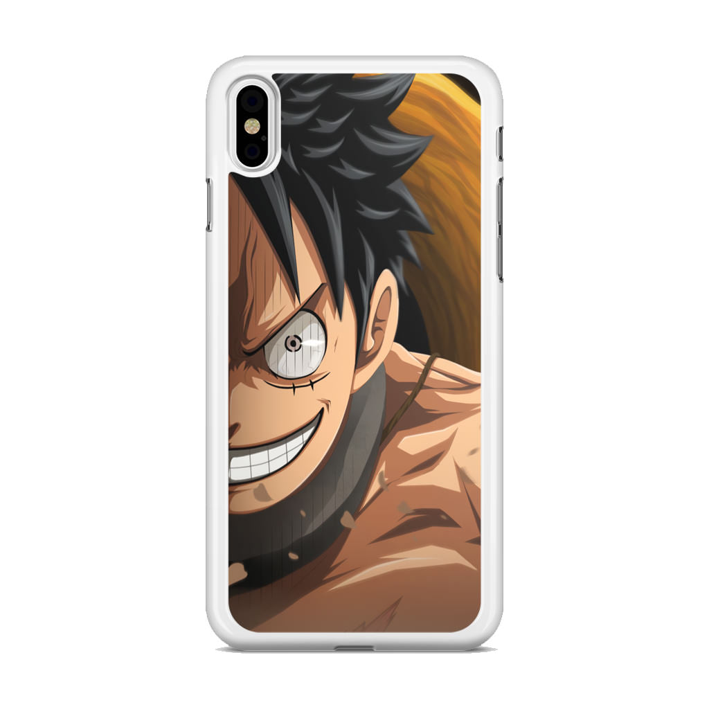 Luffy Half Smile iPhone X / XS / XS Max Case