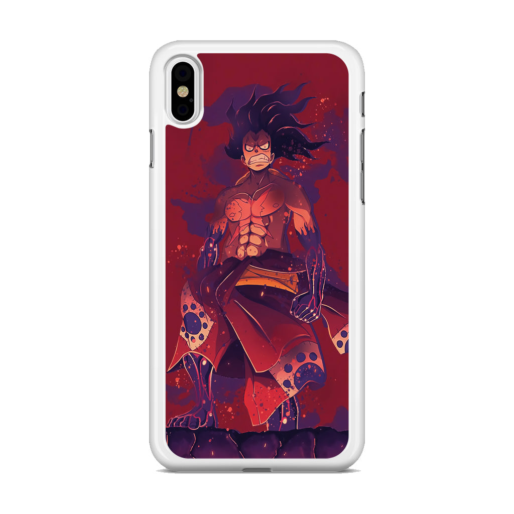 Luffy Snake Man Art iPhone X / XS / XS Max Case