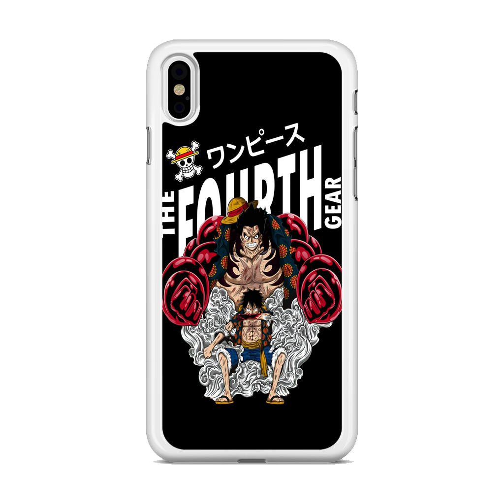 Luffy The Fourth Gear Black iPhone X / XS / XS Max Case