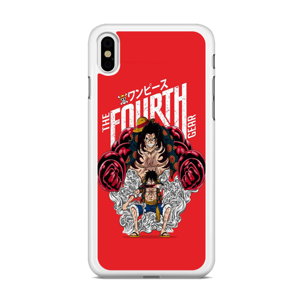 Luffy The Fourth Gear Red iPhone X / XS / XS Max Case