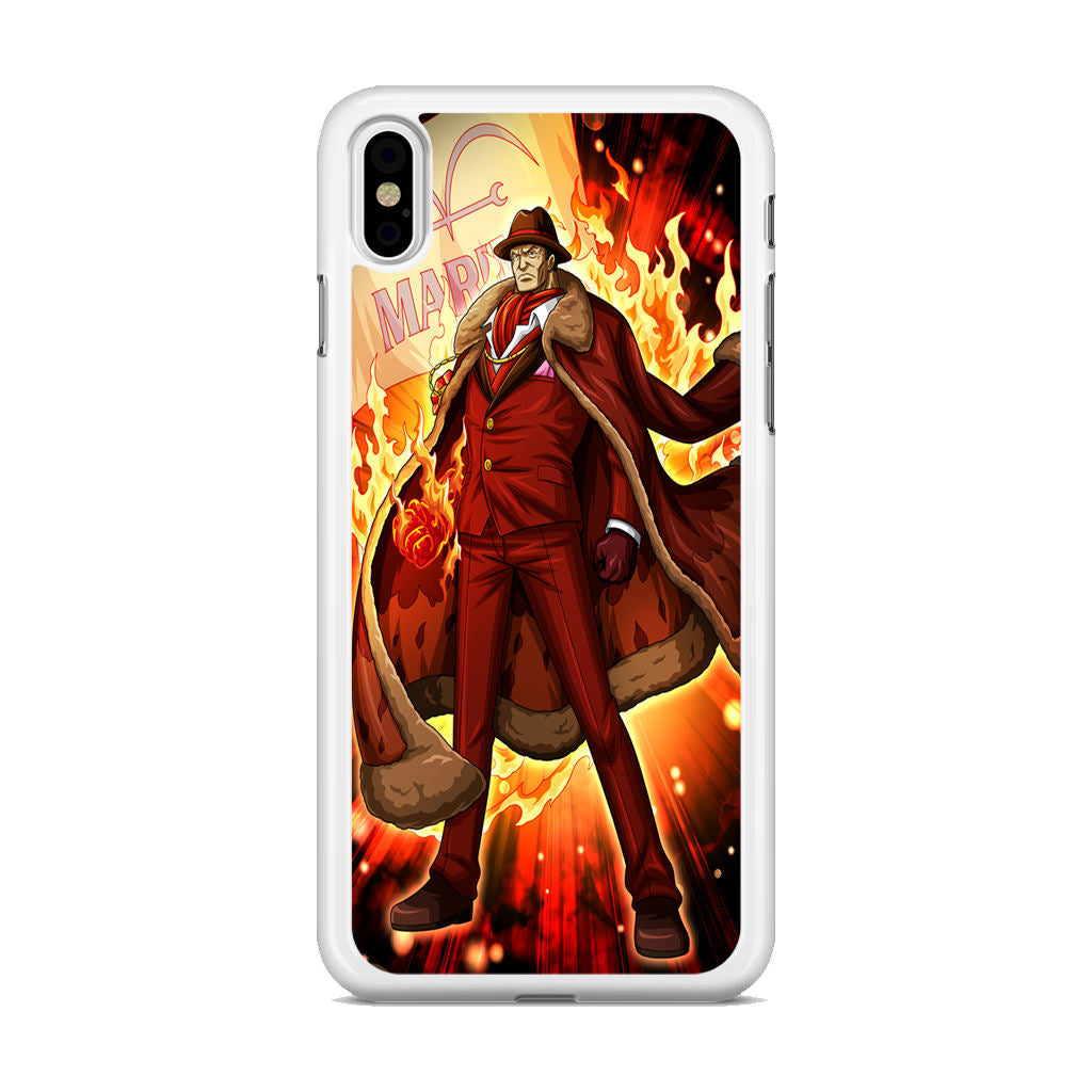 Marine Admiral Sakazuki iPhone X / XS / XS Max Case