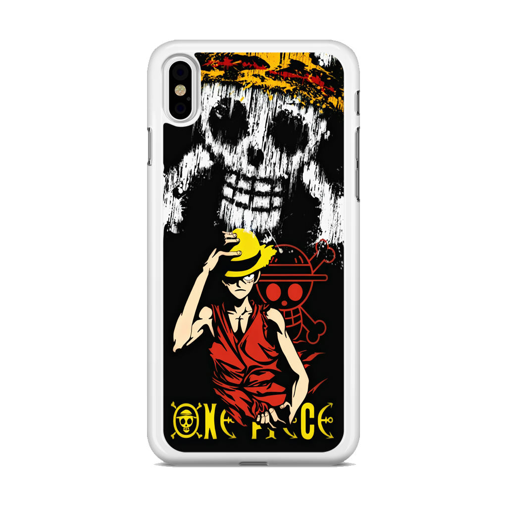 Monkey D Luffy Paint Art iPhone X / XS / XS Max Case