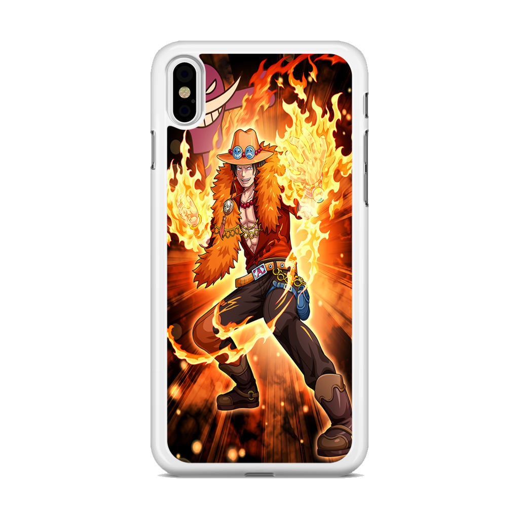 Portgas D Ace Fire Power iPhone X / XS / XS Max Case