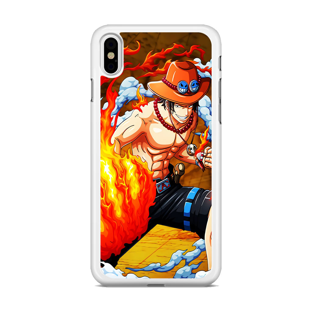 Portgas D Ace Hiken iPhone X / XS / XS Max Case