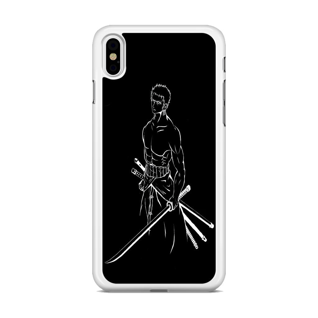 Roronoa Zoro Outlines iPhone X / XS / XS Max Case