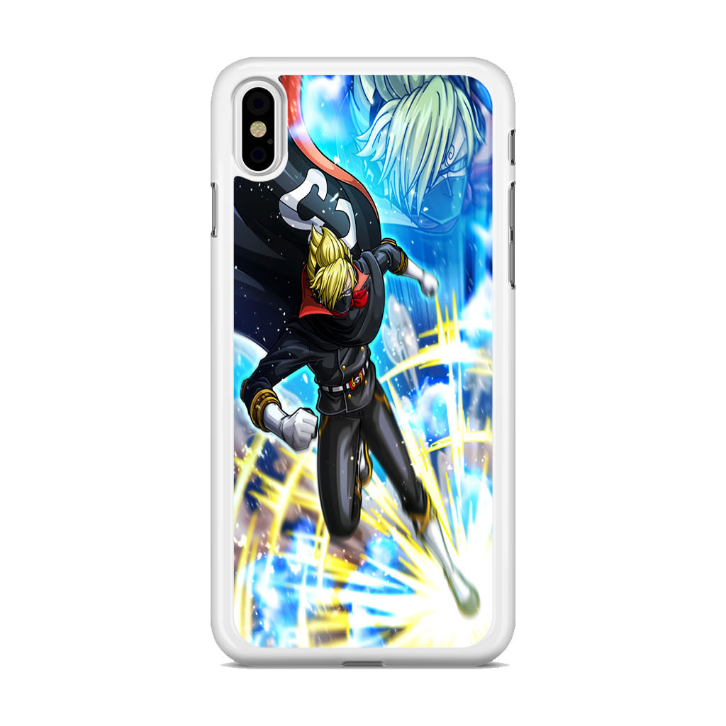 Sanji In Stealth Black Suit iPhone X / XS / XS Max Case