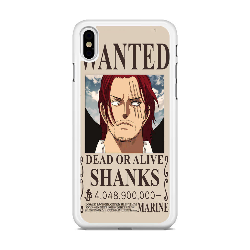 Shanks Bounty iPhone X / XS / XS Max Case