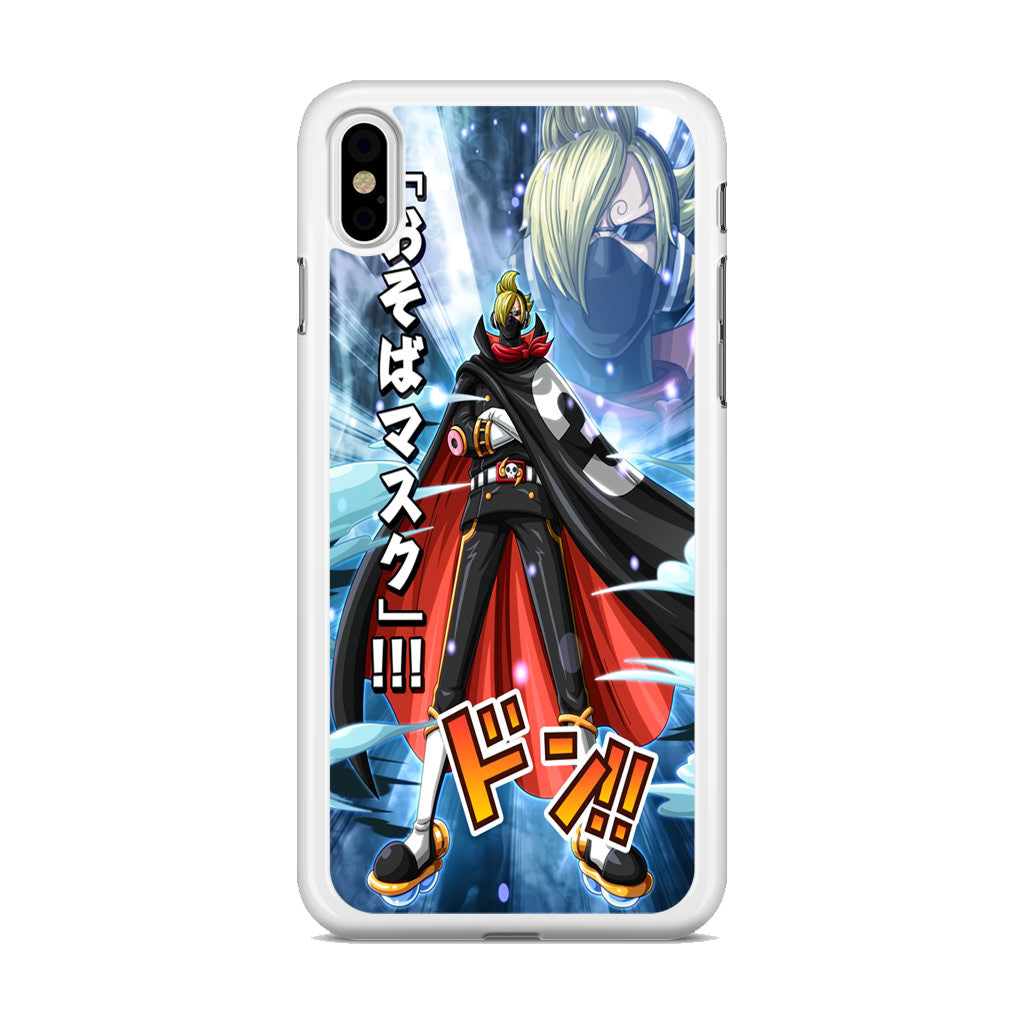 Stealth Black Sanji iPhone X / XS / XS Max Case