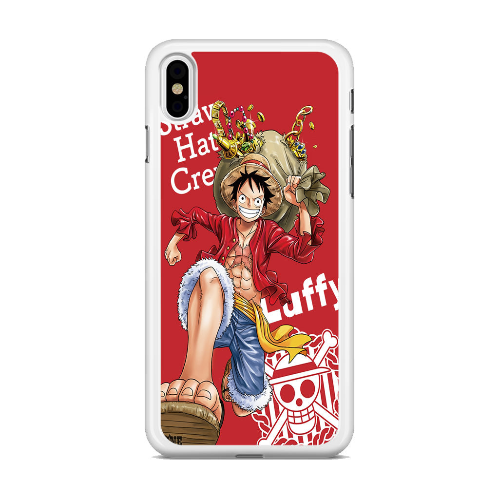 Straw Hat Monkey D Luffy iPhone X / XS / XS Max Case