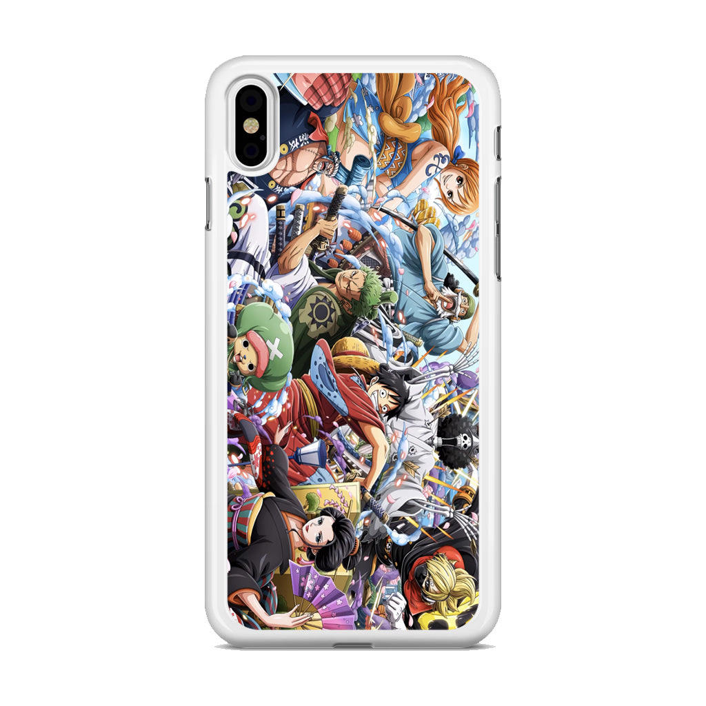 Straw Hat Pirates Arc Wano iPhone X / XS / XS Max Case