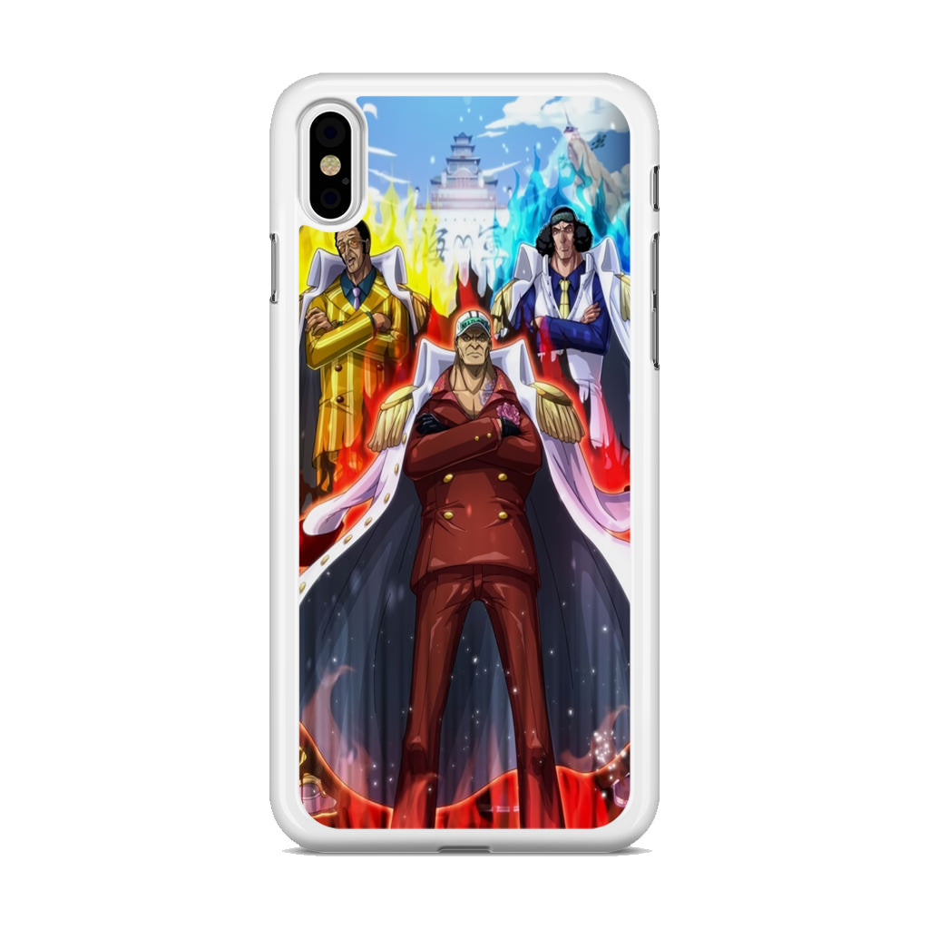 Three Admirals of the Golden Age of Piracy iPhone X / XS / XS Max Case