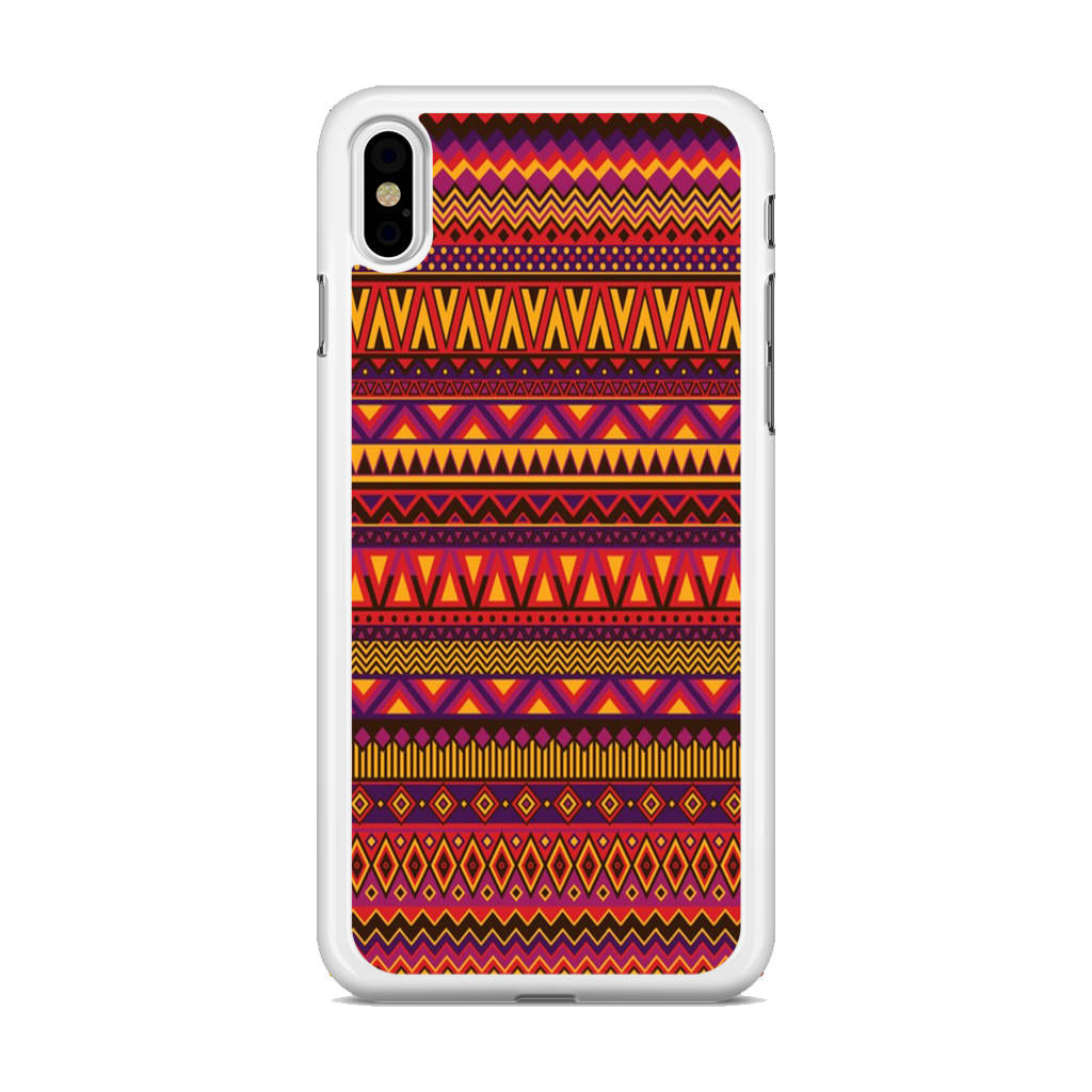 African Aztec Pattern iPhone X / XS / XS Max Case