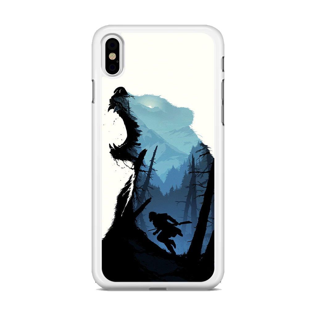 Bear Hunter Art iPhone X / XS / XS Max Case