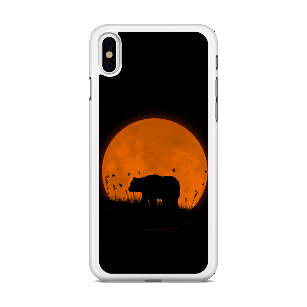 Bear Silhouette iPhone X / XS / XS Max Case