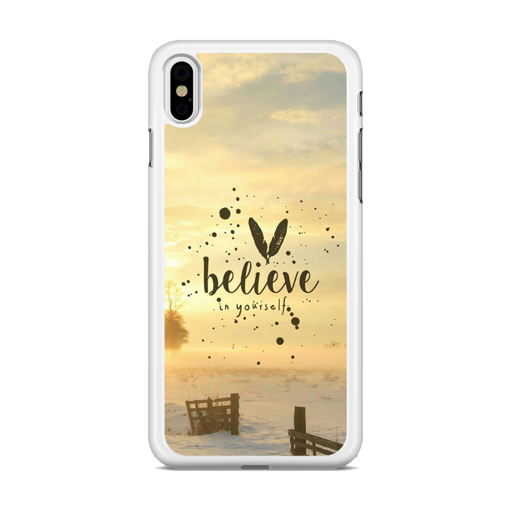 Believe in Yourself iPhone X / XS / XS Max Case