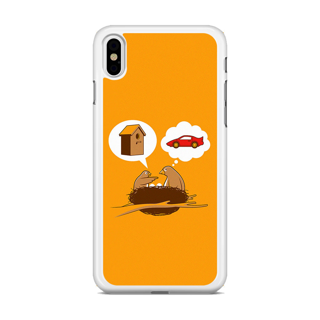 Bird Life Priorities iPhone X / XS / XS Max Case