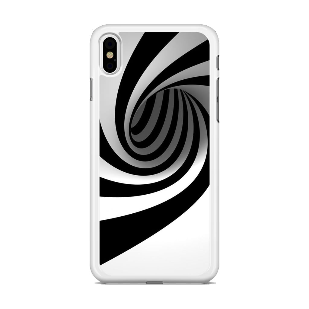 Black and White Twist iPhone X / XS / XS Max Case