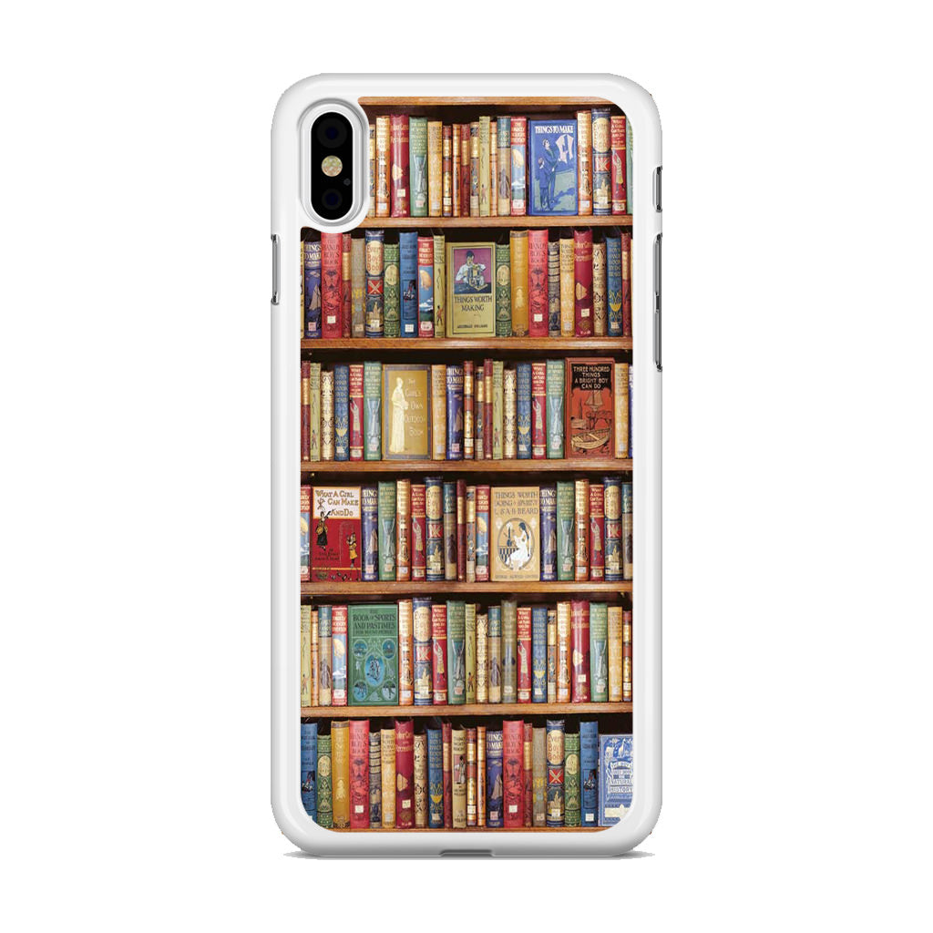 Bookshelf Library iPhone X / XS / XS Max Case