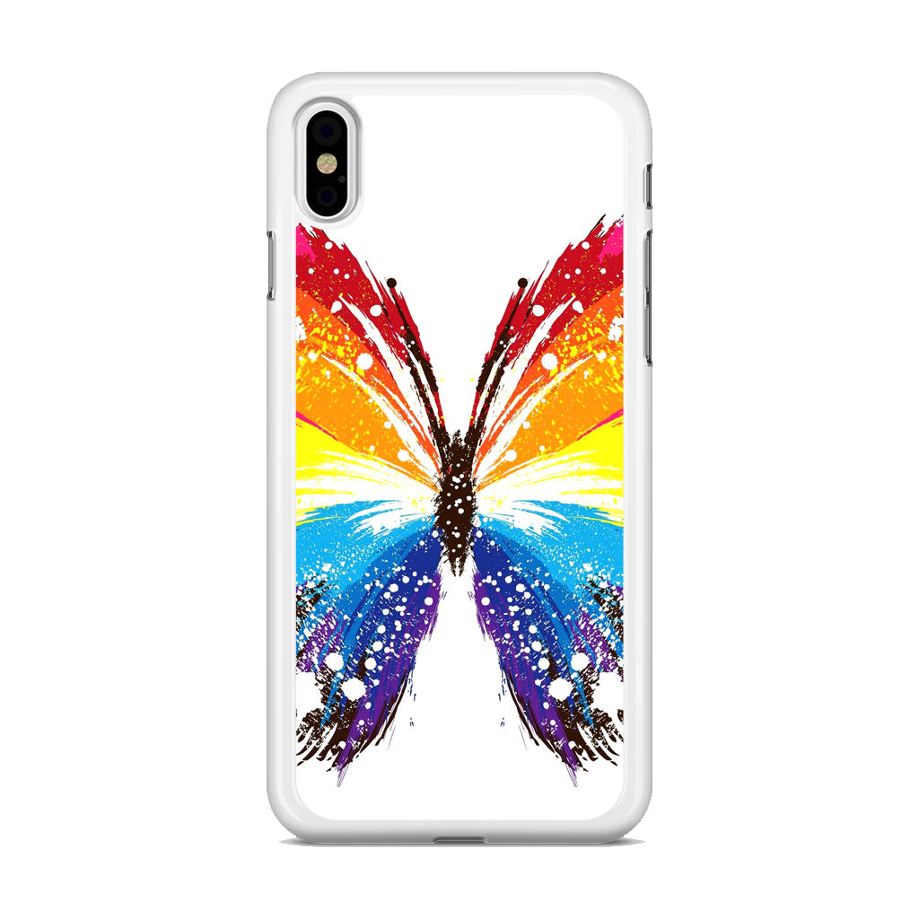 Butterfly Abstract Colorful iPhone X / XS / XS Max Case