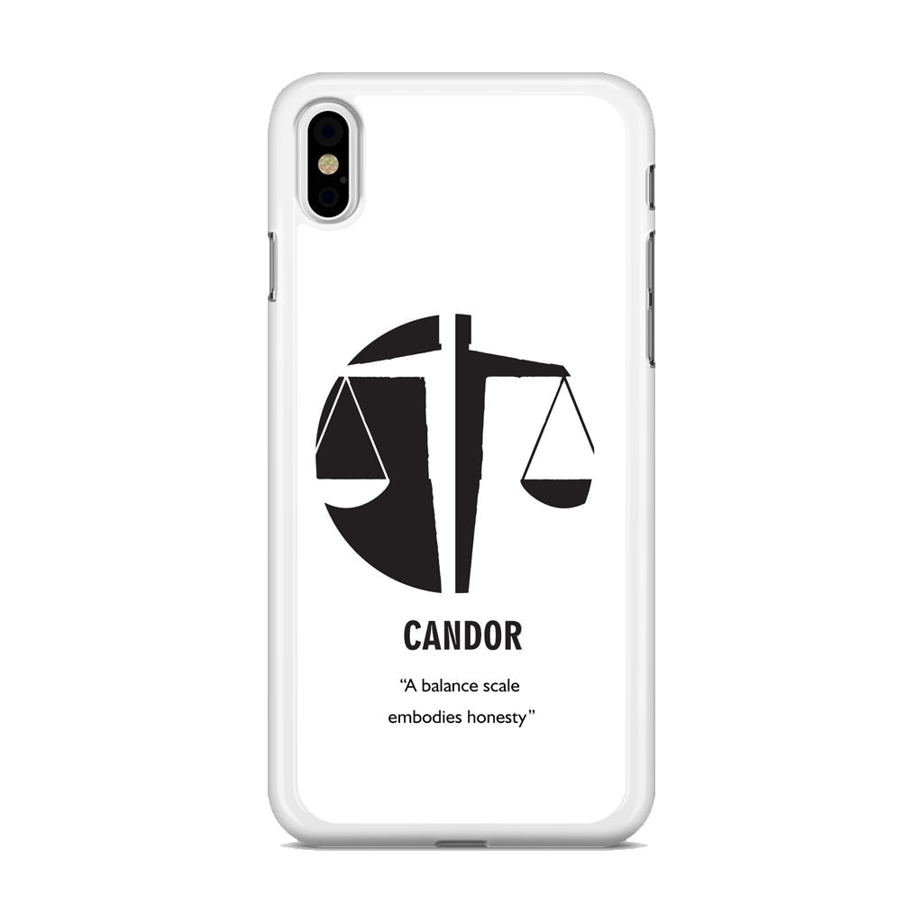 Candor Divergent Faction iPhone X / XS / XS Max Case