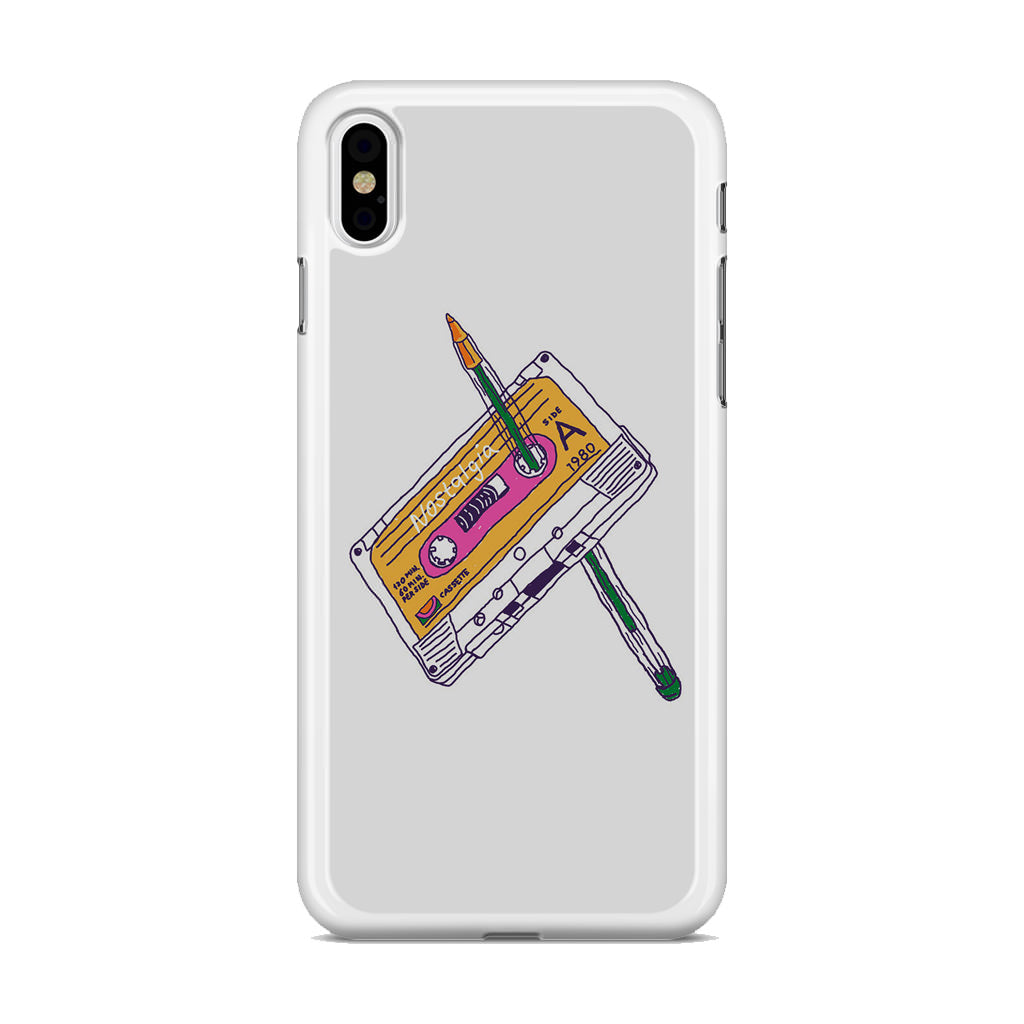 Cassete Tape Old iPhone X / XS / XS Max Case